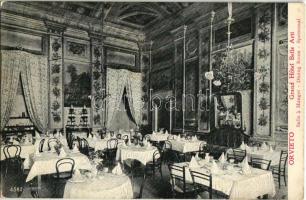 Orvieto, Grand Hotel Belle Arti, Salle a Manger / dining room interior