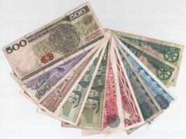 11db-os vegyes mexikói bankjegy tétel T:F,VG
11pcs of mixed banknote lot from Mexico C:F,VG