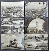 Kb. 100 db MODERN magyar város képeslap, közte kis települések is. Képzőművészeti Alap Kiadóvállalata