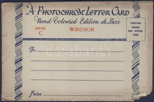 Windsor Photocrome letter card with 6 pictures