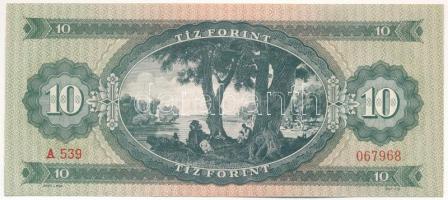 1960. 10Ft "A 539 067968" T:UNC 
Hungary 1960. 10 Forint "A 539 067968" C:UNC
...