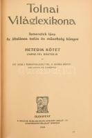 Tolnai Világlexikona 1-7. köt. Bp., 1912-1916., Magyar Kereskedelmi Közlöny. Egy kötet hiánnyal. Kia...