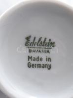 Bavaria mid-century váza pár. Jelzett, hibátlan, m: 18,5 cm