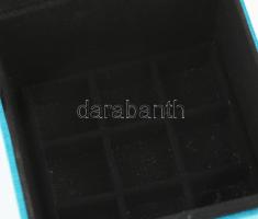 Ékszertartó díszdoboz, 12x12x12 cm