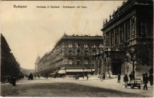 Budapest VI. Andrássy út, Opera, The Mutual Életbiztosító Társaság, Szecesszió kávéház