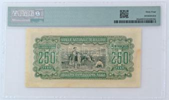 Bulgária 1943. 250L "O 240417" PMG tokban, "1915535-014" sorszámmal T:UNC
Bulga...