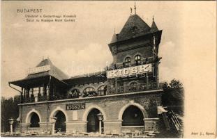 1906 Budapest XI. Gellérthegyi Kioszk. Auer J. kiadása