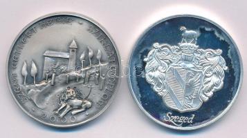 Vegyes: 2000. "Szent István király - Buda 2000 / Szent Gellért hegye - Sziklatemplom" kéto...