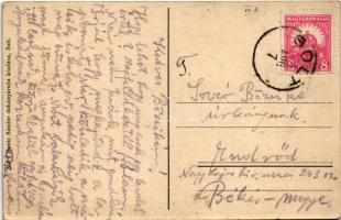 Solt, Református templom, híd. Buzás Sándor kiadása