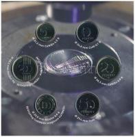 2022. 5Ft-200Ft (6xklf) forgalmi sor szettben + "Harmincéves a Magyar Pénzverő Zrt." ezüst...