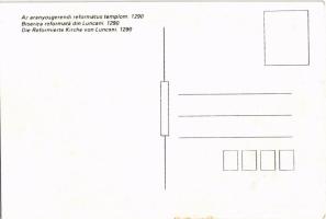 Aranyosgerend, Luncani, Grindeni, Grind-Aries, Neusatz; Bisterica reformata 1290 / Református templo...