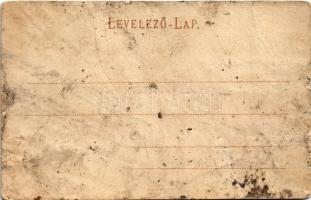 Pecsenyecska, Pecseneska, Csernabesenyő, Pecinisca; Fő út, templom / main street, church (b)