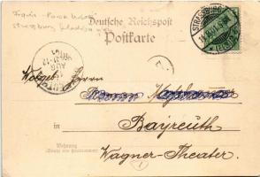 1901 Strasbourg, Strassburg 1870. Vom Steinthor aus am Tage nach der Kapitulation am 28. September 1...