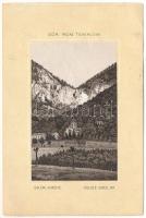 Herkulesfürdő, Baile Herculane; Görög román templom / Greek Romanian church, litho (non PC) (fa)