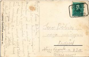 Pecöl (Sárvár), Római katolikus templom (még az átalakítás előtt) és iskola, Körjegyzői hivatal, Ker...