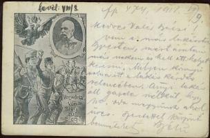 Military WWI Propaganda with Franz Joseph (EK)