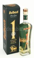 Bulbash. Bisson Grass. Zubrovaya bulbash premium. Bontatlan belarusz zubrowka vodka, kissé kopott díszdobozban, 40%, 0,5l