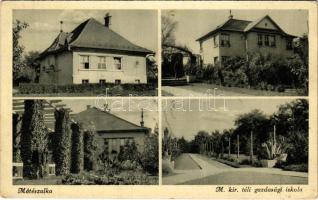 Mátészalka, M. kir. téli gazdasági iskola (ázott / wet damage)