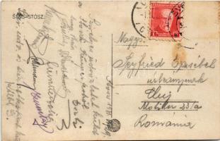 Stósz, Stoósz, Stós; látképe. Wlaszlovits Gusztáv kiadása / general view (EK)