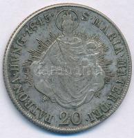 1845B 20kr Ag "V. Ferdinánd" T:XF patina 
Hungary 1845B 20 Kreuzer Ag "Ferdinand V&q...
