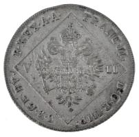 1802E 7kr Ag &quot;I. Ferenc&quot; Gyulafehérvár T:XF patina, verőtő repedés Huszár: 2013., Unger III.: 1395.b