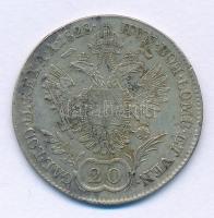 1828E 20kr Ag "I. Ferenc" Gyulafehérvár T:F patina
Hungary 1828E 20 Kreuzer Ag "Fran...