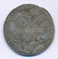 1825E 20kr Ag "I. Ferenc" Gyulafehérvár T:F durva ph., patina
Hungary 1825E 20 Kreuzer Ag...