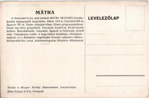 Ismerjük meg hazánkat!... Keressük fel a gyönyörű Mátrát! A Magyar Királyi Államvasutak (MÁV) Art De...