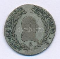 1814E 20kr Ag "I. Ferenc" Gyulafehérvár T:VF,F patina Hungary 1814E 20 Kreuzer Ag "Franz I" Alba Iulia C:VF,F patina Huszár: 1974., Unger III.: 1378.b, Adamo C31