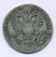 1814E 20kr Ag "I. Ferenc" Gyulafehérvár T:VF,F patina
Hungary 1814E 20 Kreuzer Ag "F...