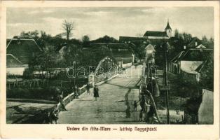 1940 Nagyajta, Aita Mare; látkép a híddal / bridge