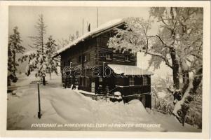 Semmering, Schutzhaus am Pinkenkogel (Pächter: Otto Lache) / rest house, tourist house