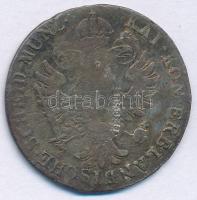 1795B 12kr Ag "I. Ferenc" Körmöcbánya T:F patina, ph.  Hungary 1795B 12 Kreuzer Ag "Franz I" Kremnitz C:F patina, edge error Huszár: 2009., Unger III.: 1394.a