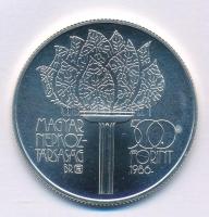 1986. 500Ft Ag "XV. Téli Olimpia Calgary 1988" kapszulában T:BU folt 
Adamo EM98