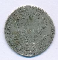 1809E 20kr Ag "I. Ferenc" Gyulafehérvár T:F patina
Hungary 1809E 20 Kreuzer Ag "Fran...