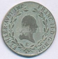 1805E 20kr Ag "I. Ferenc" Gyulafehérvár T:F patina, juszt.
Hungary 1805E 20 Kreuzer Ag &q...