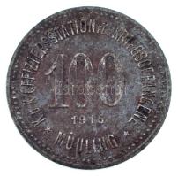 Ausztria / Mühling tiszti hadifogolytábor 1915. 100h Fe T:XF,VF 
Austria / Mühling officer's P...