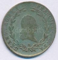 1792B 20kr Ag "I. Ferenc" T:F patina, juszt
Hungary 1792B 20 Kreuzer Ag "Franz I&quo...