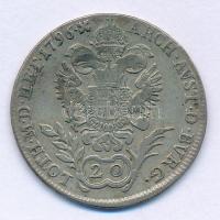1796B 20kr Ag "I. Ferenc" T:VF patina
Hungary 1796B 20 Kreuzer Ag "Franz I" C:V...