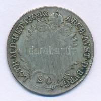 1804B 20kr Ag "I. Ferenc" T:F patina, karcok
Hungary 1804B 20 Kreuzer Ag "Franz I&qu...