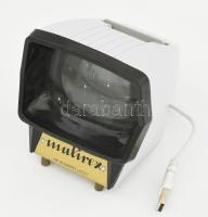 Malirex dianézegető, USB csatlakozóra átszerelve, diákkal