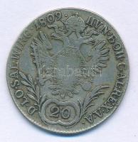 1809B 20kr Ag "I. Ferenc" T:VF patina
Hungary 1809B 20 Kreuzer Ag "Franz I" C:V...
