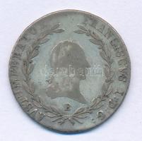 1813B 20kr Ag "I. Ferenc" T:F patina Hungary 1813B 20 Kreuzer Ag "Franz I" C:F patina Unger III.: 1378.a, Huszár: 1973, Adamo C31