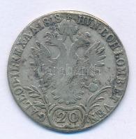 1818B 20kr Ag "I. Ferenc" T:F patina
Hungary 1818B 20 Kreuzer Ag "Franz I" C:F ...