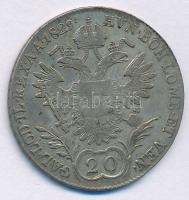 1829B 20kr Ag "I. Ferenc" T:VF patina, juszt
Hungary 1829B 20 Kreuzer Ag "Franz I&qu...