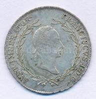 1830B 20kr Ag "I. Ferenc" T:XF patina Hungary 1830B 20 Kreuzer Ag "Franz I" C:XF patina Unger III.: 1380.a, Huszár: 1979, Adamo C34