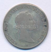 1834B 20kr Ag "I. Ferenc" T:VF,F patina Hungary 1834B 20 Kreuzer Ag "Franz I" C:VF,F patina Krause Unger III.: 1383, Huszár: 1985, Adamo C54