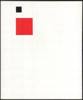 Fritz Klingbeil (1936-2023): Minimalista kompozíció. Szitanyomat, papír, jelzett a hátoldalán. Az 1978-ban, Fajó János által kiadott 9 német művész c. mappából. Lapméret: 34,5x29 cm