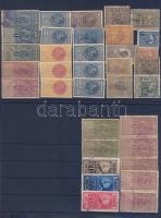Románia 35 db okmánybélyeg
