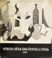 1961 Vörös Géza emlékkiállítása. Összeáll.: B. Haulisch Lenke. Bp., Magyar Nemzeti Galéria, 20 p. Kiadói papírkötés